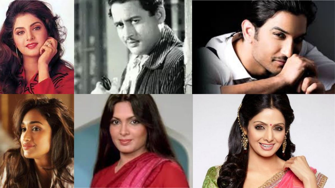 Bollywood Mystery Deaths