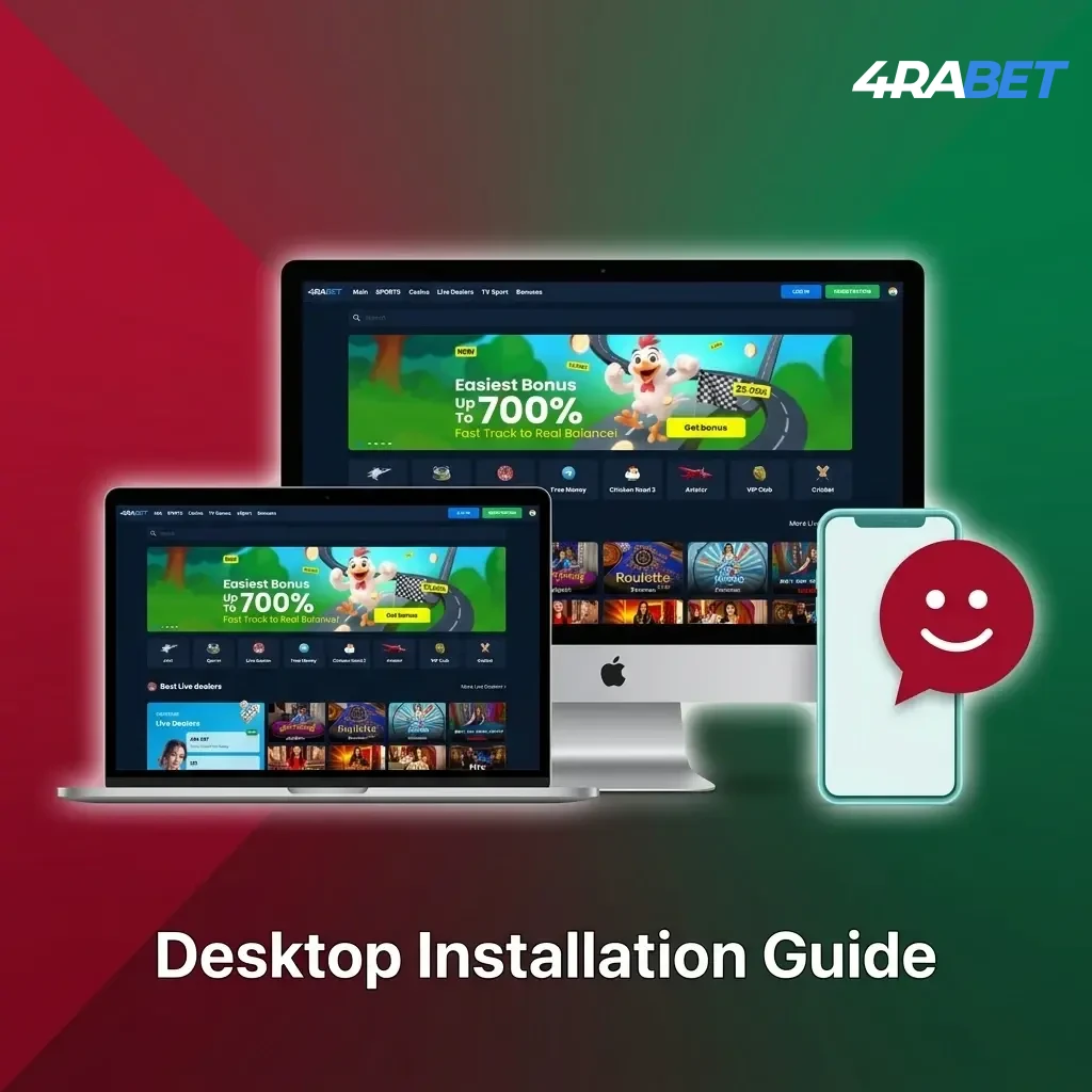 Desktop installation guide for the Aviator casino app on Windows and macOS computers.