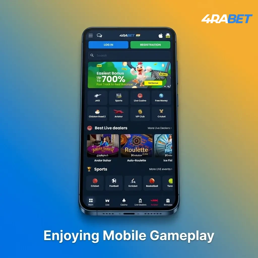 Enjoying seamless mobile casino gameplay on a secure smartphone app featuring fast rounds and smooth graphics.